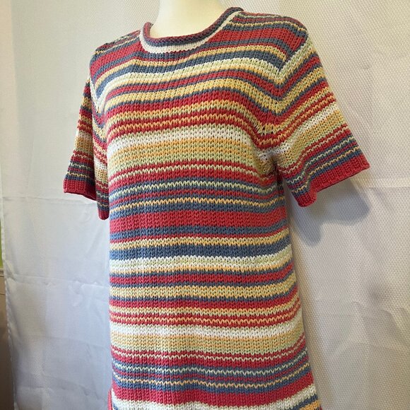 Vintage Orvis Women's Short Sleeve Sweater - Picture 2 of 9